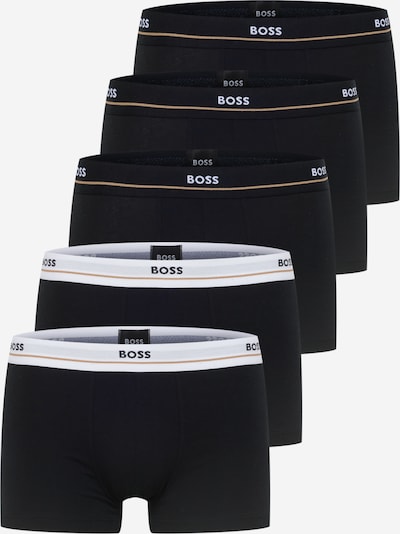 BOSS Bokserice 'Essential' veličine XS u crna / bijela, Pregled proizvoda