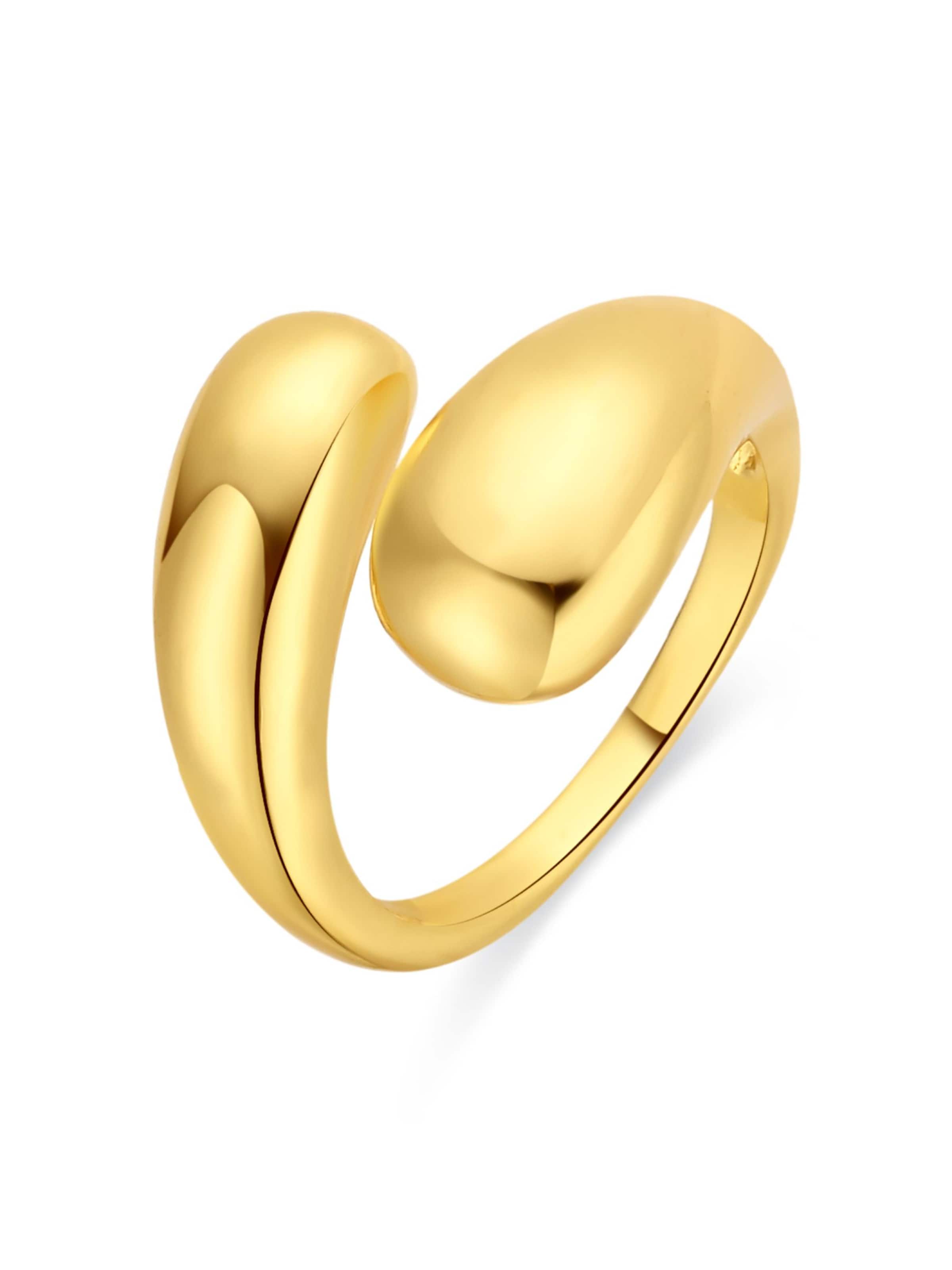 Luxenter Bague 'Oth' en 50-60 en or, Vue avec produit