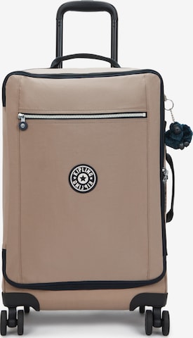 KIPLING Kufor na kolieskach - Béžová: predná strana