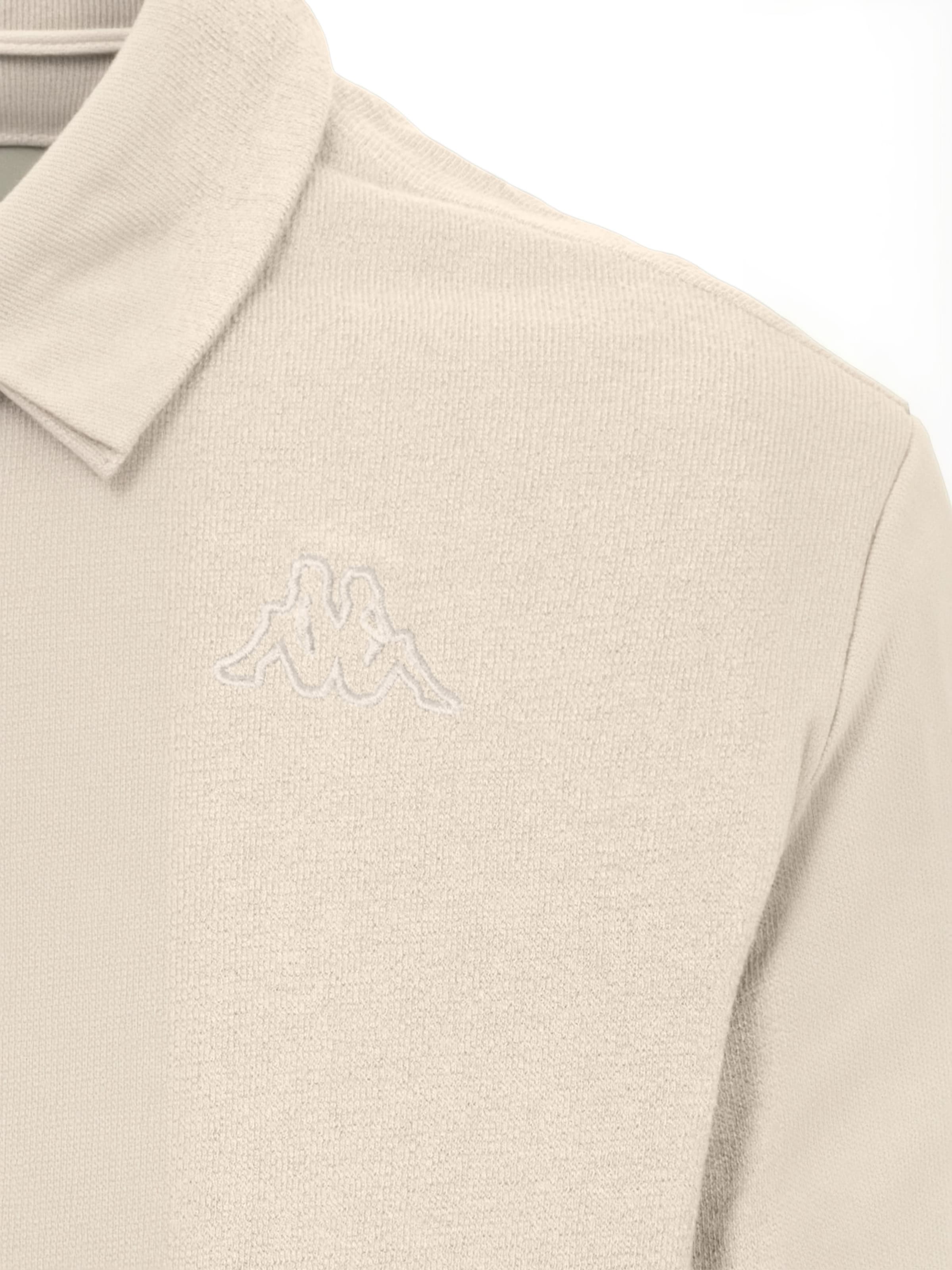KAPPA Regular Fit Skjorte ' KMLogo Izzy ' i beige