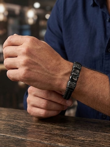 Bracelet 'ACE OF SPADE' UNIQAL en noir
