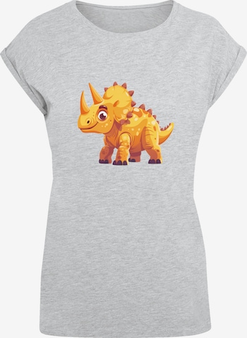 F4NT4STIC T-Shirt in Grau: Vorderseite