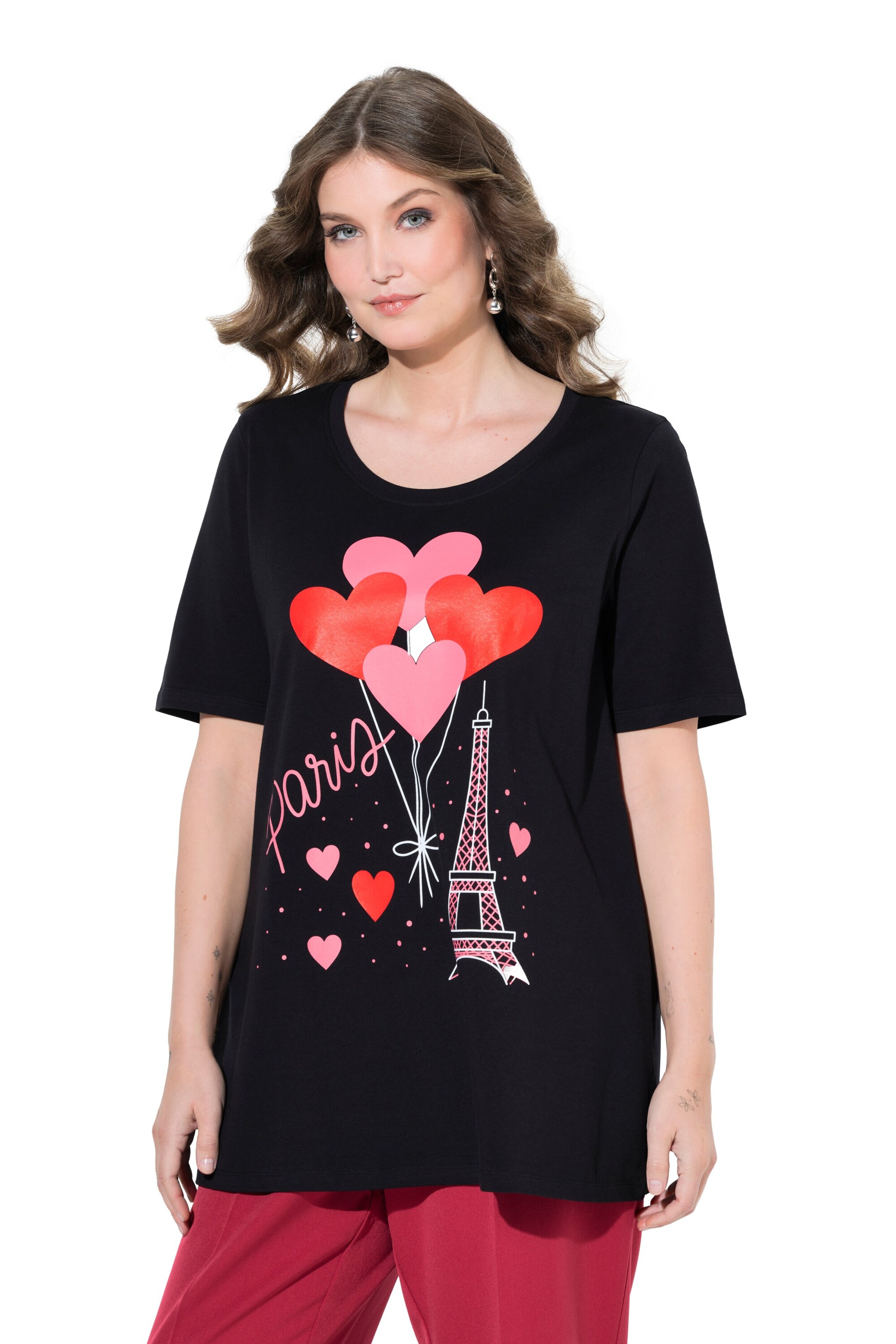 MIAMODA Shirt in Zwart: voorkant