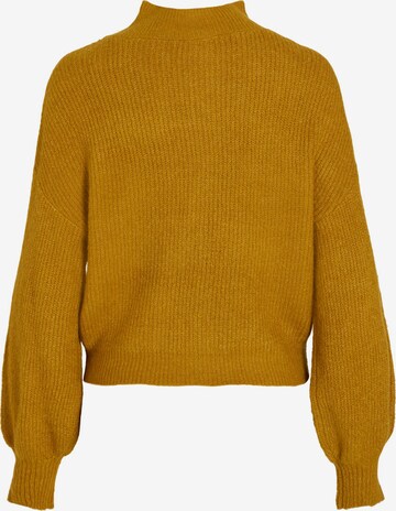 VILA Sweater 'Leah' in Gold