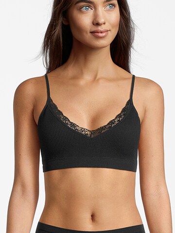 AÉROPOSTALE Bandeau Bra in Black