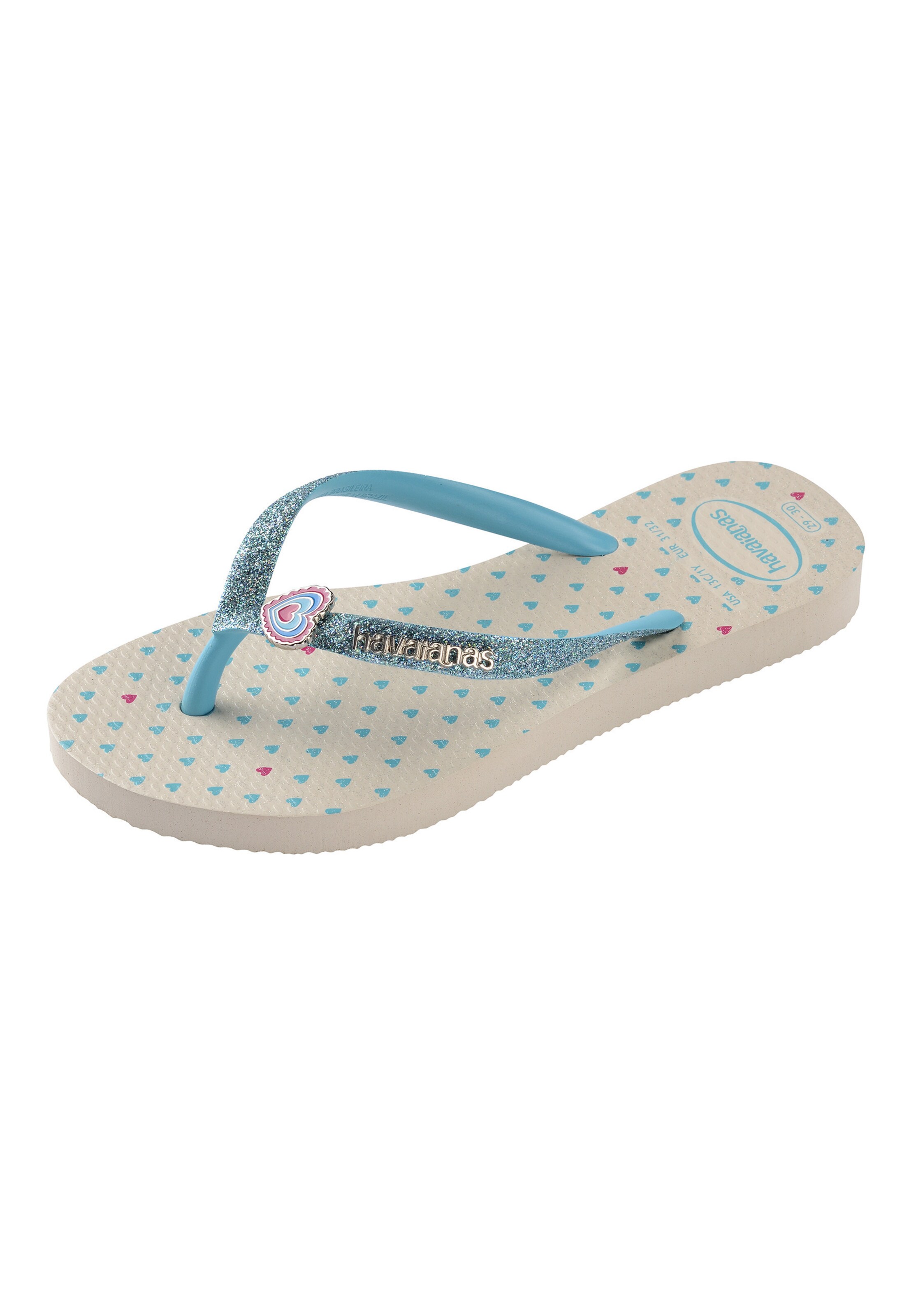 Sandales HAVAIANAS en beige : devant