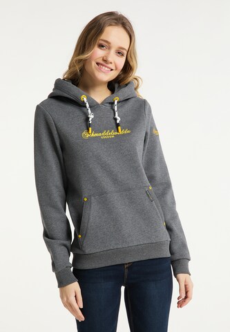 Schmuddelwedda Sweatshirt 'Usedom' in Grey: front