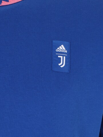 ADIDAS PERFORMANCE - Camisa funcionais 'Juventus Lifestyler Heavy ' em azul