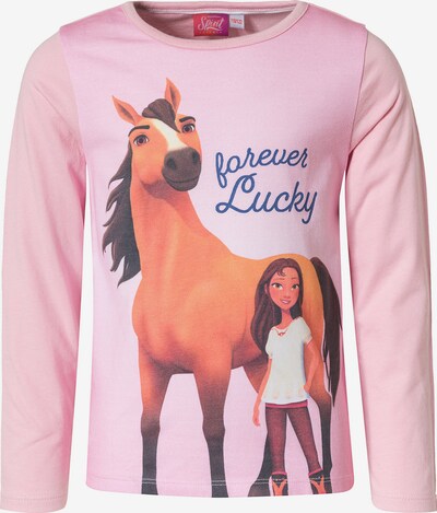 Spirit Shirt in braun / pink, Produktansicht