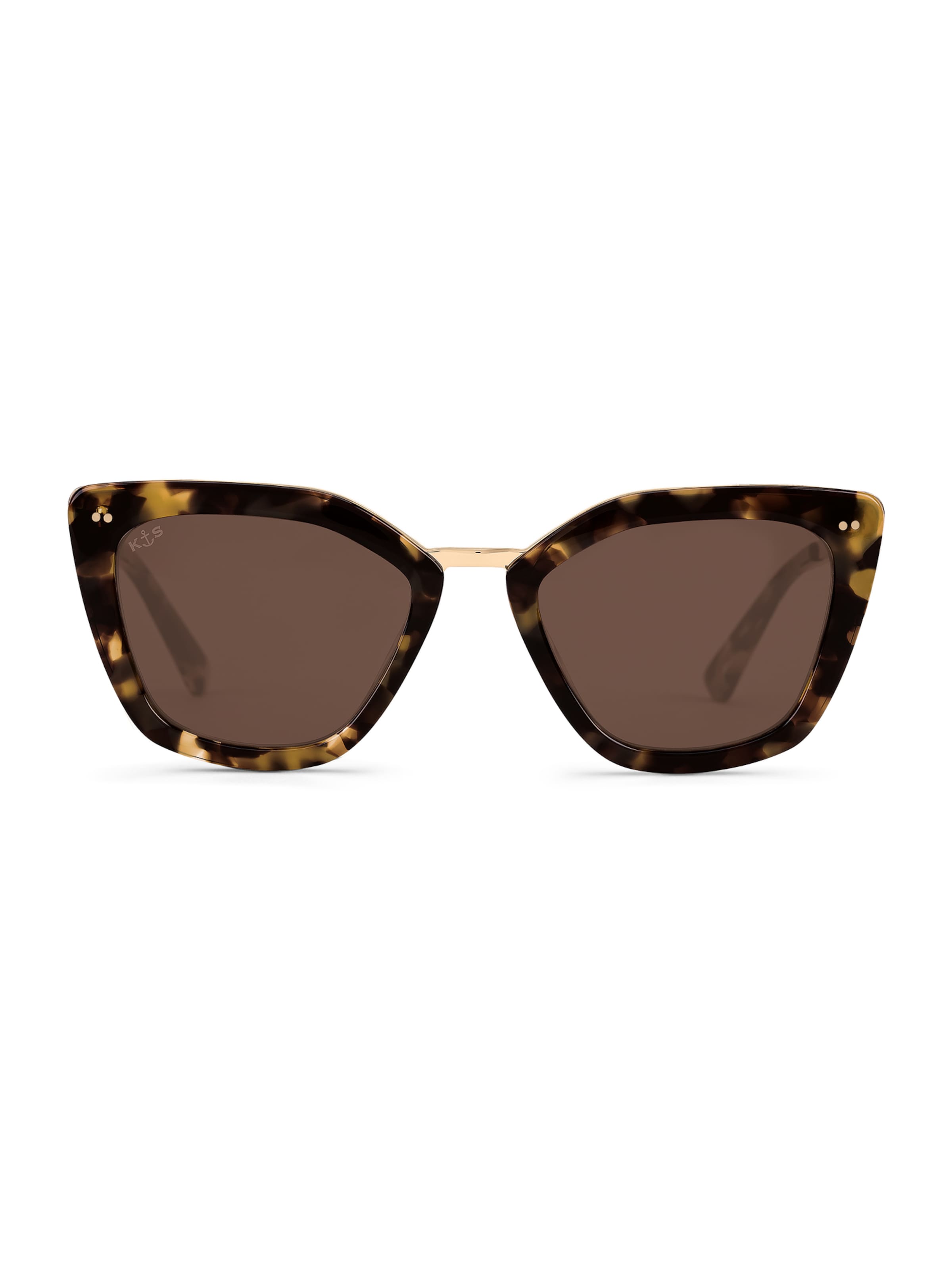 Kapten & Son Sonnenbrille 'Sydney Amber Tortoise Brown' in Braun