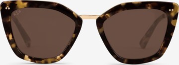 Kapten & Son Sunglasses 'Sydney Amber Tortoise Brown' in Brown