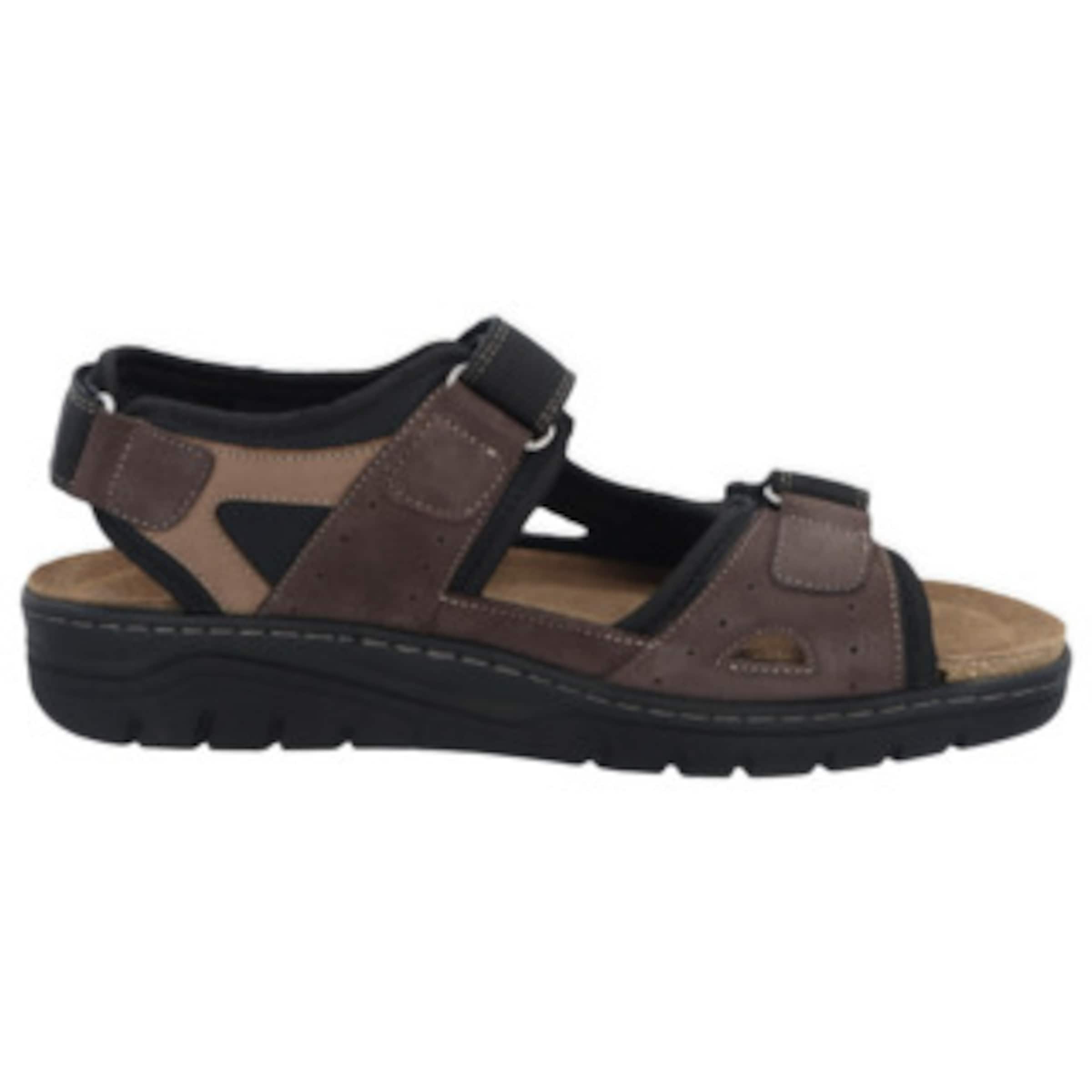 SOLIDUS Trekkingsandale in Braun