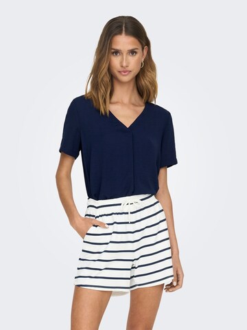 JDY Blouse in Blauw: voorkant