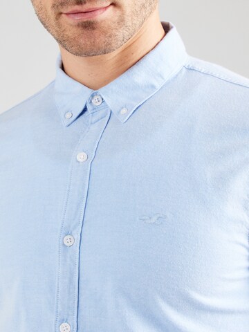 HOLLISTER Regular Fit Hemd in Blau