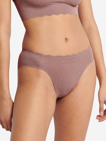 SLOGGI Slip 'Zero Feel Bliss' in Brown: front