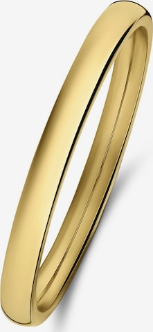 Lucardi Ring 'Glitzerndes Basic' in Gold: Vorderseite