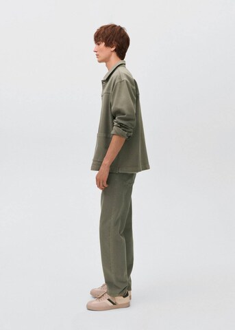 MANGO TEEN Übergangsjacke 'Sobre' in Grün