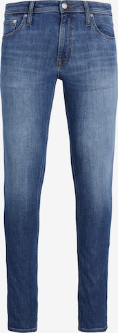 Skinny Jean 'Liam' JACK & JONES en bleu : devant