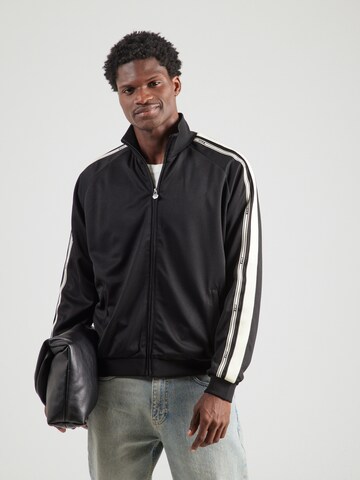 BALR. Between-season jacket in Black: front