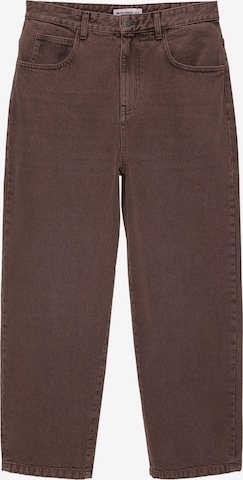 Jean Pull&Bear en rouge : devant