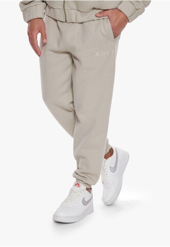 Dropsize Tapered Housut 'Embo' värissä beige