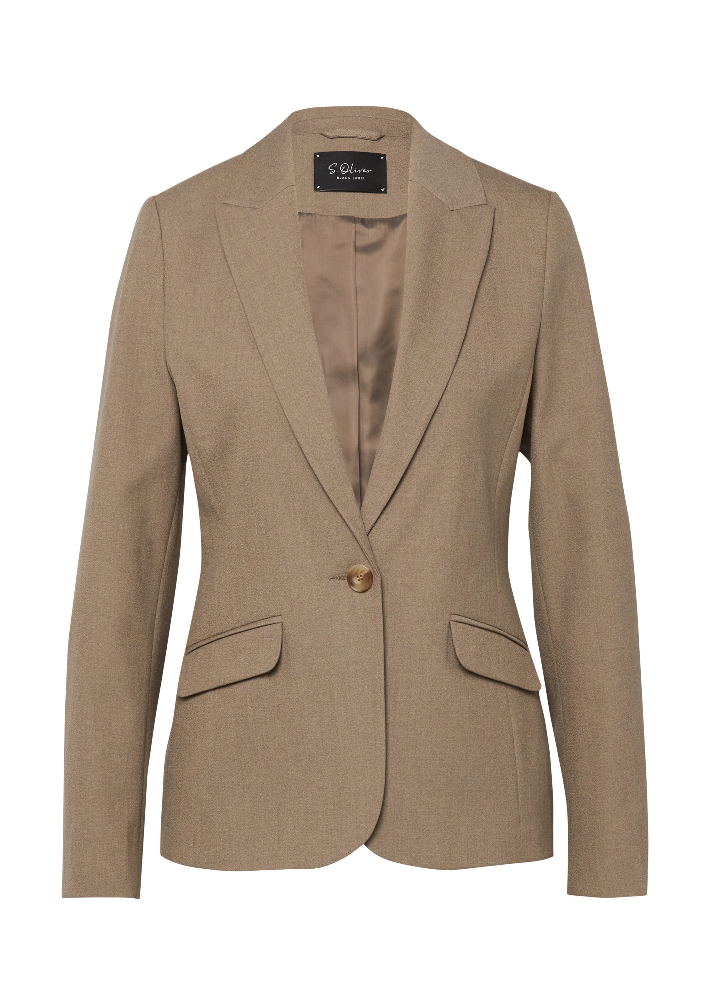 s.Oliver Blazer in Brown: front