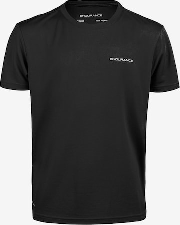 T-Shirt 'Vernon V2 Jr. Performance SS Tee' ENDURANCE en noir : devant