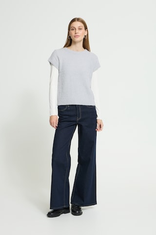 ICHI - Pullunder 'IHAniles' em branco