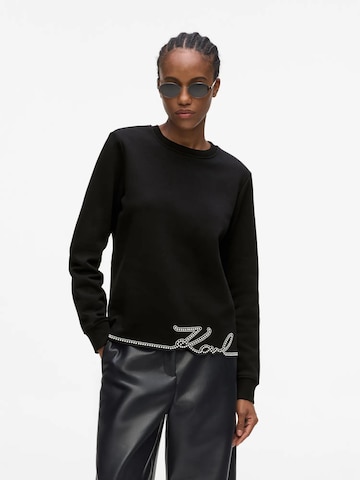 Karl Lagerfeld Свитшот в Черный: спереди