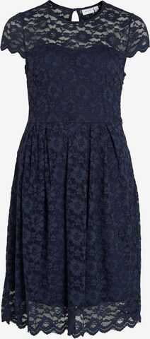 VILA Cocktail Dress 'Kalila' in Blue: front