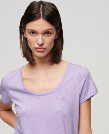 T-shirt Superdry en violet