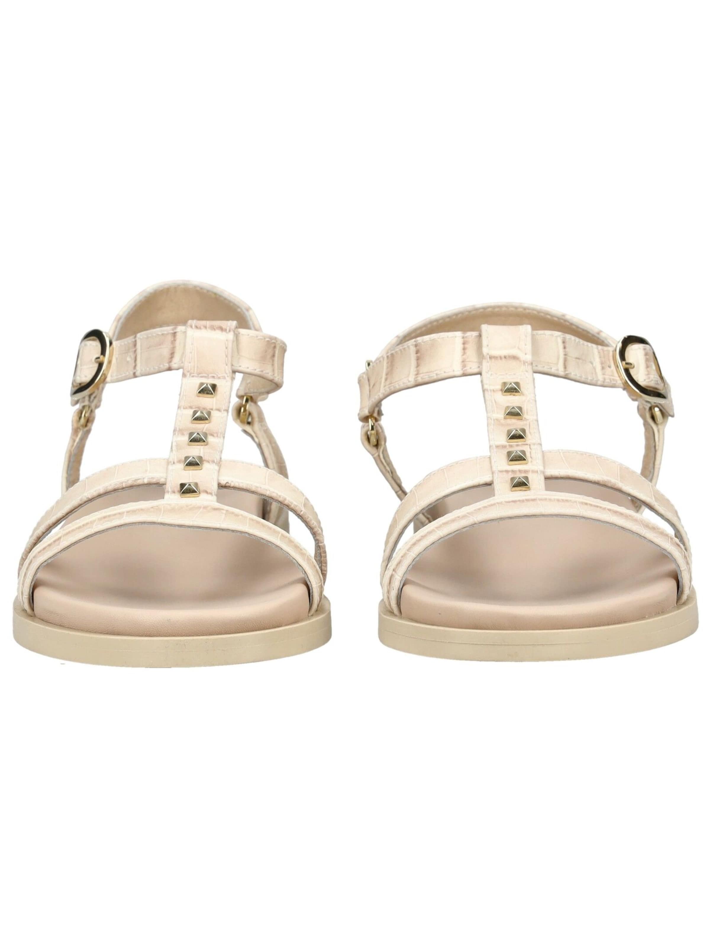 Nero Giardini Sandalen met riem in Beige