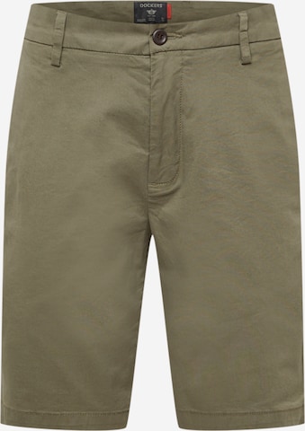 Dockers Skinny Chino kalhoty 'FLEX' – šedá: přední strana