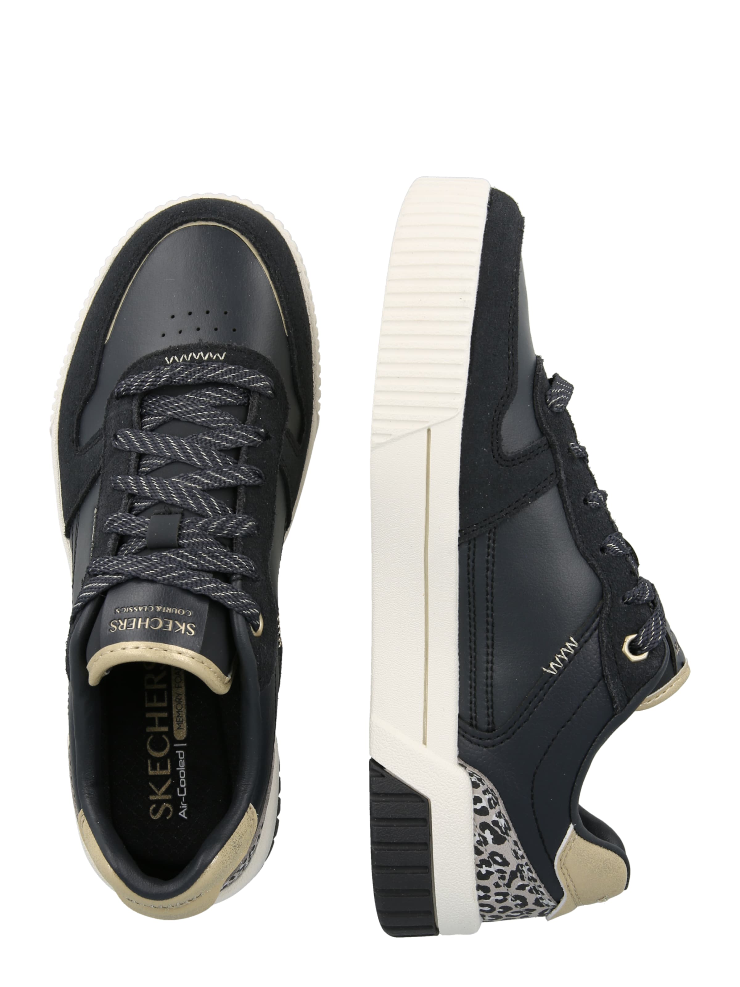 SKECHERS Низкие кроссовки 'JADE' в Черный