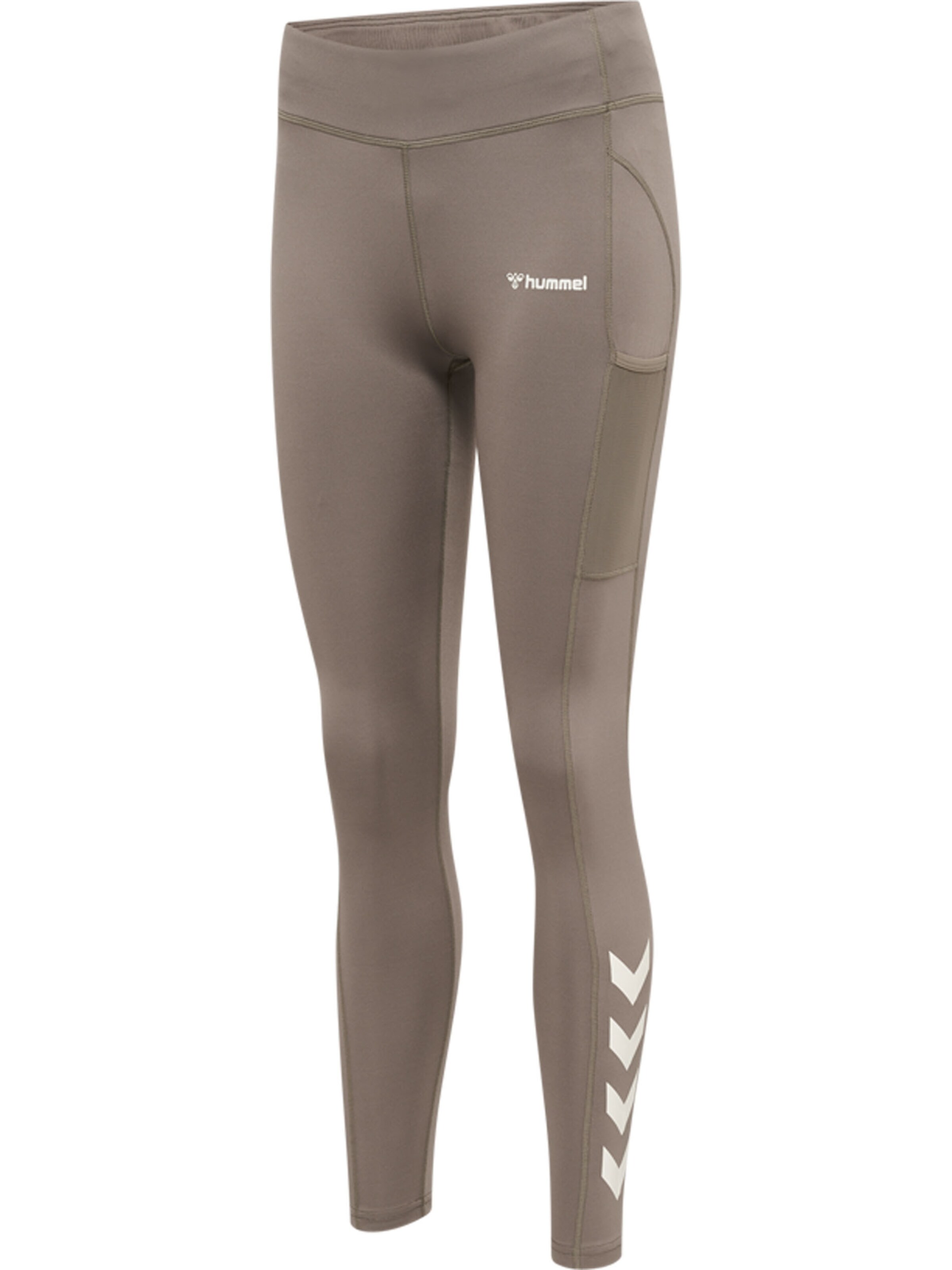 Hummel Skinny Sports trousers 'Chipo' in Brown