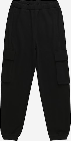 s.Oliver Tapered Trousers in Black: front