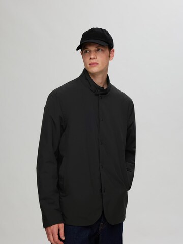 SELECTED HOMME Tussenjas in Zwart