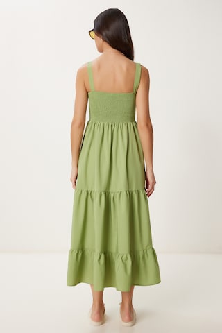 Robe d’été Happiness İstanbul en vert