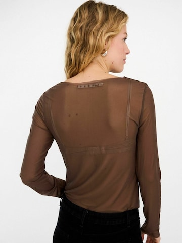 Ivy Copenhagen Shirt ' IVY-Toulle ' in Brown