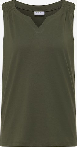 CECIL Top in Green: front