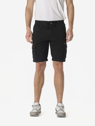 KOROSHI Regular Cargobyxa i svart: framsida