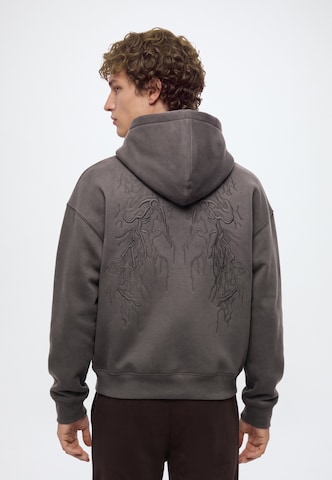 WEEKDAY Sweat jacket 'Simon' in Brown