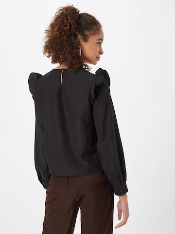 PIECES Blouse 'ANNE' in Zwart