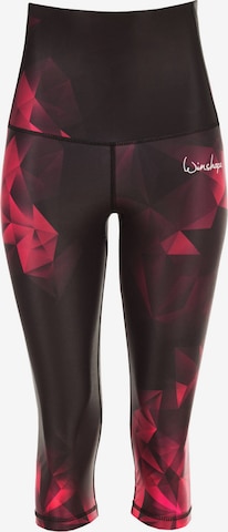 Winshape Skinny Sportovní kalhoty 'HWL202' – černá: přední strana