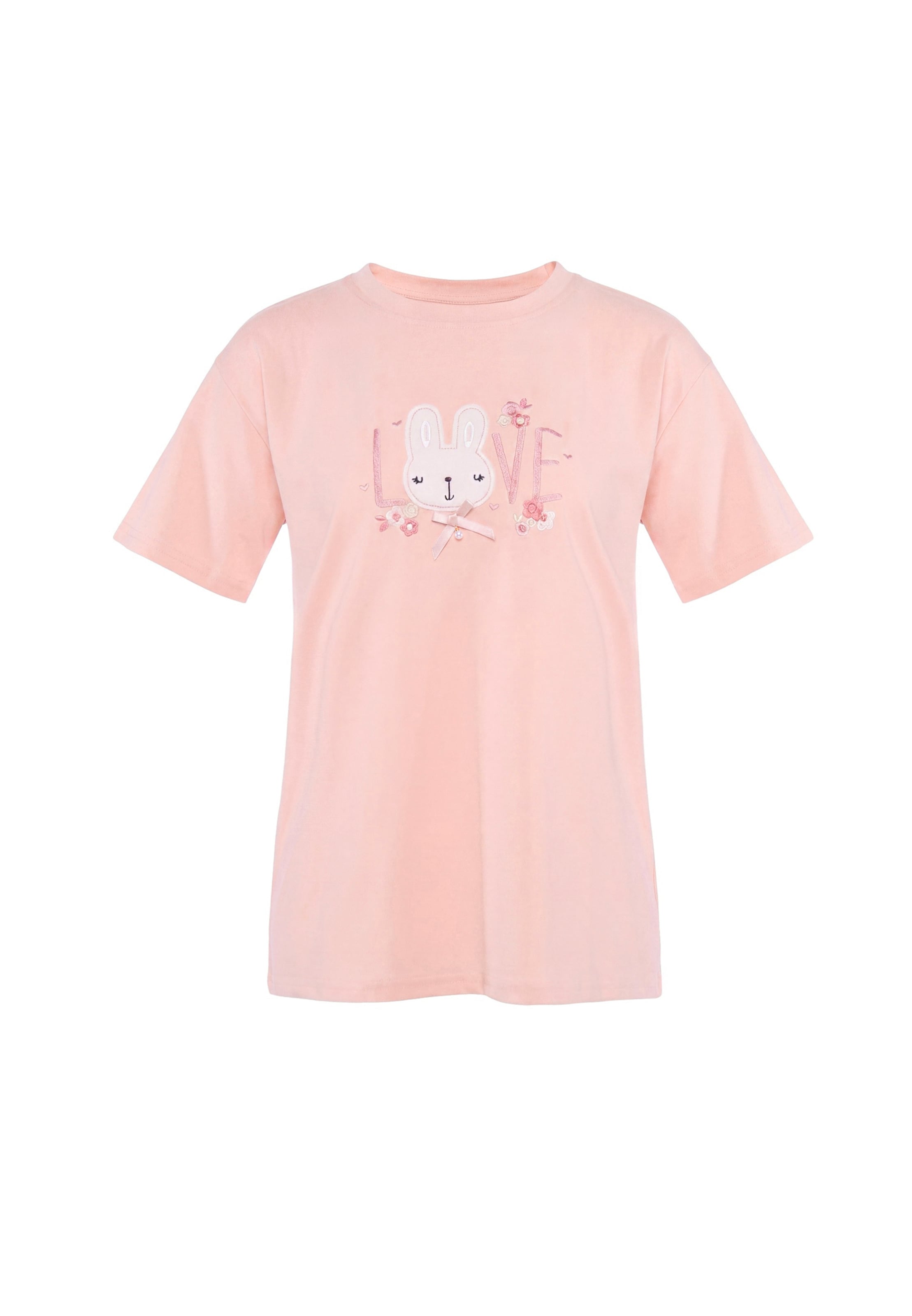 MYMO Shirt 'Pop' in Roze: voorkant