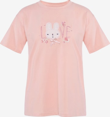 MYMO - Camisa 'Pop' em rosa: frente