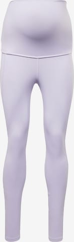Reebok Sport Skinny Športne hlače | vijolična barva: sprednja stran