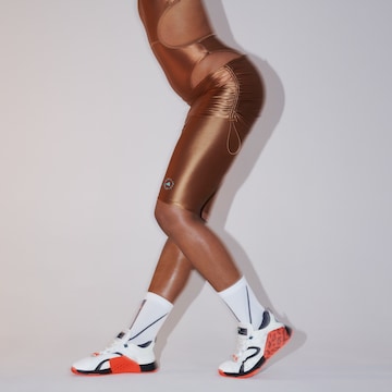 Skinny Pantalon de sport 'True Life Roll-top' ADIDAS BY STELLA MCCARTNEY en marron