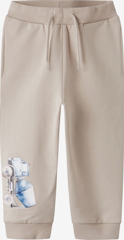 NAME IT Tapered Bukser i beige: forside