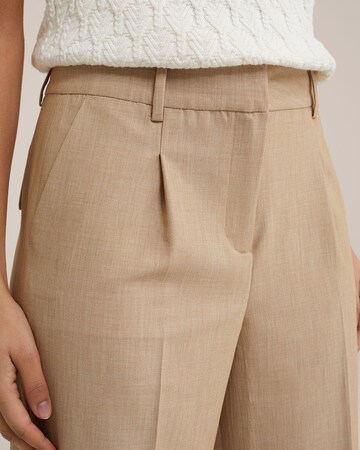 Regular Pantalon à pince WE Fashion en beige